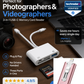 ⏰50% KORTING – LAATSTE KANS⏰ 3-in-1 USB-C Geheugenkaartlezer – SD/TF & USB 3.0, 480 Mbps – Compatibel met iOS 13+, Android, Windows & Linux – Compact & Draagbaar! 🔥
