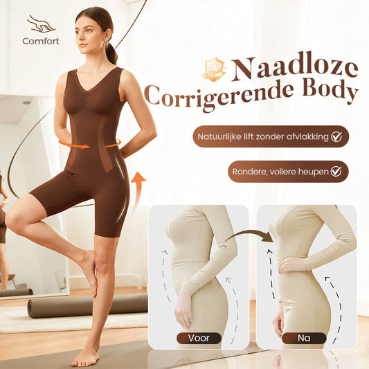 ⏳Tijdgebonden Aanbieding⏰Vouwvrije One-piece Shapewear voor Buikcorrectie & Heuplifting