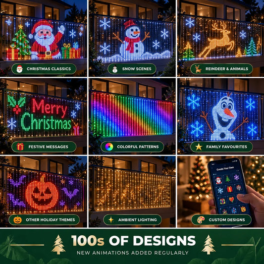 ⏳TIJDELIJKE ACTIE⏰ Muziekresponsieve LED-Lichtsnoer – Teken Patronen, Voeg Tekst & Foto's Toe – Muzieksynchronisatie, App-bediening – Waterdicht, USB – Voor Binnen & Buiten! ✨