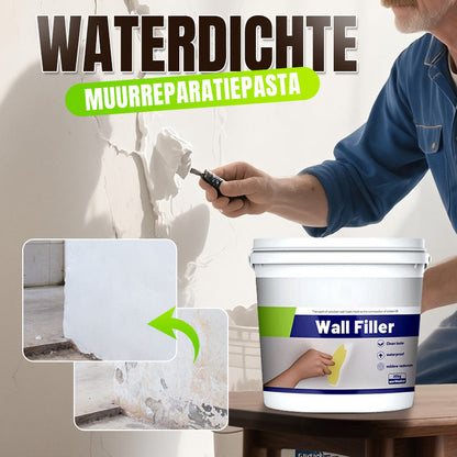 Waterdichte en schimmelwerende muurreparatiepasta