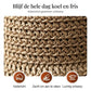 🎀 50% KORTING 👒 | Strohoed met retro strik – Opvouwbaar & ademend voor de zomer