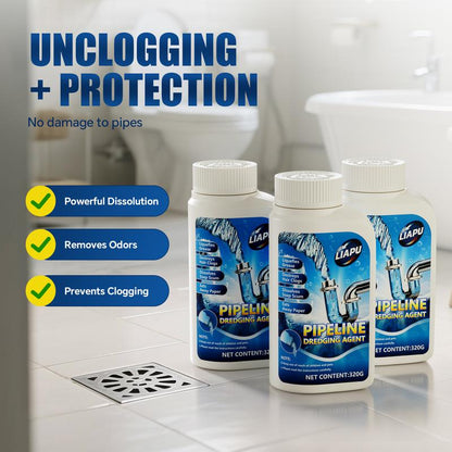 ⏳LAST DAY – SLECHTS €20.99!🔥 DrainFlow Pro Afvoerontstopper – Effectieve Verstoppingverwijdering, Geurverwijdering – Veilig voor PVC & RVS – 300g – Voor Keuken, Badkamer & Toilet! ✨