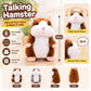 🐹50% KORTING!🔥 Pratende Hamster Knuffel – Herhaalt Wat Je Zegt, Knikkebolt Automatisch – Zachte Pluche, Ingebouwde Opname – Grappig Cadeau voor Kinderen & Volwassenen! 😂✨
