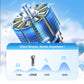 ❄️Verrassingsprijs: vandaag € 17,99!!❄️ ProBreeze draagbare ventilator – 199 snelheden, hoge luchtstroom, opvouwbaar en oplaadbaar 🌬️⚡ | Koeling voor onderweg tijdens de Britse zomers ☀️, vakanties ✈️ en buitenavonturen 🏕️