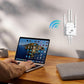 📶WiFi-versterker 2026📶 – 1200 Mbps Dual-Band met 4 Antennes – Ideaal voor het Elimineren van Dode Zones in Huis of Kantoor ⚡