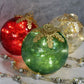 🎅Limited Edition! 3 Luxe Glazen Kerstdecoraties 🎄 Perfect als cadeau of tafelversiering ✨