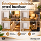 🔥FLASH SALE🔥 Draadloze Lichtschakelaar Set – Zonder Kabels of Boren, Zelfklevend – Voor 220V Huishoudlampen – Flexibel op Glas, Hout & Tegels – Vlamvertragend! 💡✨
