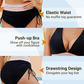 ✨Nieuw binnen✨👙Bikini's met hoge taille en kleurblokken voor buikcontrole