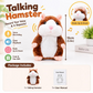 🐹50% KORTING!🔥 Pratende Hamster Knuffel – Herhaalt Wat Je Zegt, Knikkebolt Automatisch – Zachte Pluche, Ingebouwde Opname – Grappig Cadeau voor Kinderen & Volwassenen! 😂✨