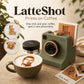 🎃Halloween-Aanbieding 50% korting!🔥Retro Koffiekunst Camera – Mechanische Latte Sjabloonprinter