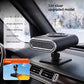 🚗2-in-1 Draagbare Auto-kachel & Ontdooier🚗 – Met 360° Rotatie & 3 Standen – Ideaal voor Snel Ontdooien, Ontwasemen & Verwarmen van de Cabine ⚡