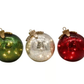 🎅Limited Edition! 3 Luxe Glazen Kerstdecoraties 🎄 Perfect als cadeau of tafelversiering ✨