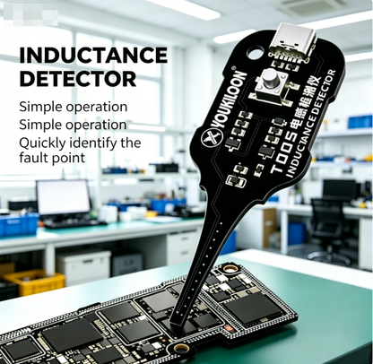 💞50.000+ VERKOCHT!💡⚙️ 50% KORTING! In-Circuit Inductor Tester – Eenvoudig met één knop, duidelijke indicator. Contactloos, snelle diagnose📟🕊️
