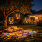 🔥SPECIALE AANBIEDING 53% KORTING-🌞Kleurrijke zonne-energie tuinlantaarn met zonnebloemmotief💫