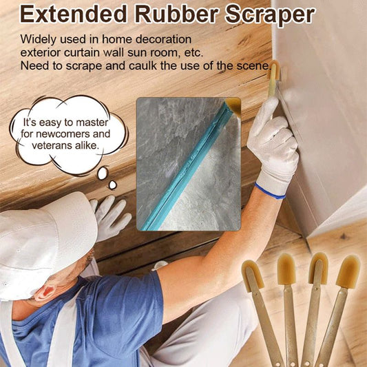 🔥Extended Length Rubber Spatula Caulking Tool