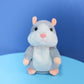 🐹50% KORTING!🔥 Pratende Hamster Knuffel – Herhaalt Wat Je Zegt, Knikkebolt Automatisch – Zachte Pluche, Ingebouwde Opname – Grappig Cadeau voor Kinderen & Volwassenen! 😂✨