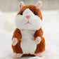 🐹50% KORTING!🔥 Pratende Hamster Knuffel – Herhaalt Wat Je Zegt, Knikkebolt Automatisch – Zachte Pluche, Ingebouwde Opname – Grappig Cadeau voor Kinderen & Volwassenen! 😂✨