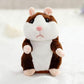 🐹50% KORTING!🔥 Pratende Hamster Knuffel – Herhaalt Wat Je Zegt, Knikkebolt Automatisch – Zachte Pluche, Ingebouwde Opname – Grappig Cadeau voor Kinderen & Volwassenen! 😂✨