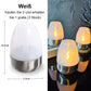 ✨ 6-Pack Zonne-energie Flikkerende Vlamloze Buitenkaarsen IP65 Waterdicht LED Tafellampen met Schemersensor voor Lantaarn Tuin Camping Feest Binnendecoraties Warm Wit