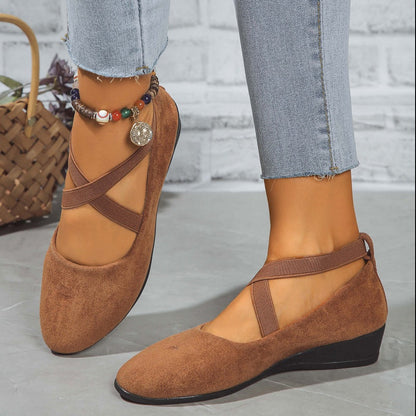 🔥 Comfortabele, lichtgewicht, slipvaste, ademende platte orthopedische schoenen voor dames