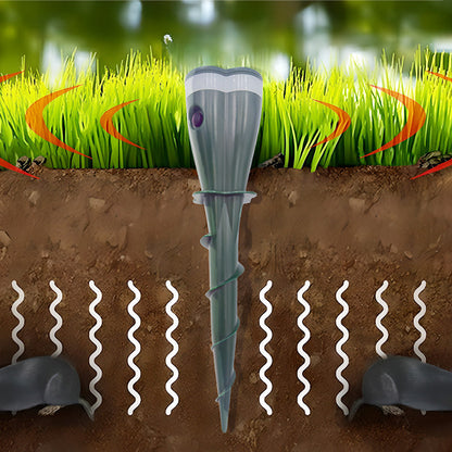 ☘️Solar Waterdichte schroefmollenverjager