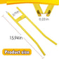 ⏰50% KORTING – LAATSTE KANS⏰ Premium Stalen Remveertool voor Vrachtwagens – Hoogwaardig Staal, Gele Roestwerende Afwerking – Eenvoudig & Veilig – 41,5x14x4cm! 🔥