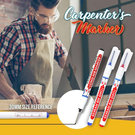 💥 Tijdelijke kortingsactie🎁 Marker voor diep gat met lange kop