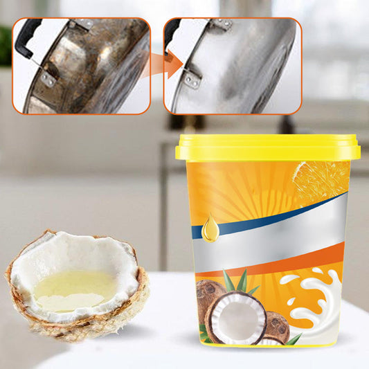 🔥Hot Sale 50% KORTING🔥Effectieve kokosolie-reinigingspasta voor de keuken🧽✨