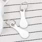 2 Stuks RVS Winkelwagenmunt Sleutelhangers