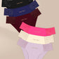 Ademende slip met kanten rand en letterprint voor dames