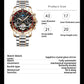 Waterdichte automatische mechanische horloges