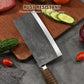 🔥FLASH SALE🔥 Gesmeed Roestvrijstalen Snijmes + Keukenschaar – Precisie & Scherpte, Roestbestendig – Ergonomisch Handvat – Voor Vlees, Groenten & Fruit! 🔪✨