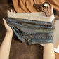 Ademende boxershorts voor heren met geometrisch patroon (1 kopen = 2 gratis)