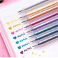 🔥 50% KORTING ! ✨ Glitter Gel Pen Set 2025 - Milieuvriendelijke Glitter, Soepel Schrijven, Perfect voor Creatieve Projecten ✨🎨