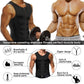 Fitness tanktop voor heren 🏋️‍♂️ | Ritssluiting & afslankend effect ⚡