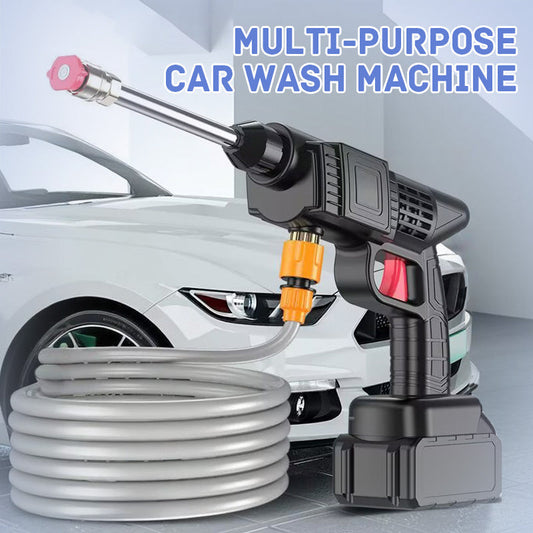 🚗 60% OFF! 💦 PORTABLE CAR WASH MACHINE - High Pressure & Multi-Purpose Use, Compact Design for Easy Storage, Ideal for Outdoor Cleaning and Vehicles 🌟🔧