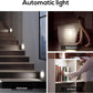 🥳2026 BESTSELLER🥾 Bewegingssensor Licht – Infraroodsensor 0 Sec, 6m & 120° – 3 Standen, 3 Maanden Batterij – USB Oplaadbaar, Magneetmontage – Zacht voor de Ogen! 🛡️💨
