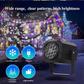 🎅50% KORTING! Roterende LED-Kerstpatroonprojectorlamp – 16 Feestelijke Patronen & Dynamisch Effect 🎄✨