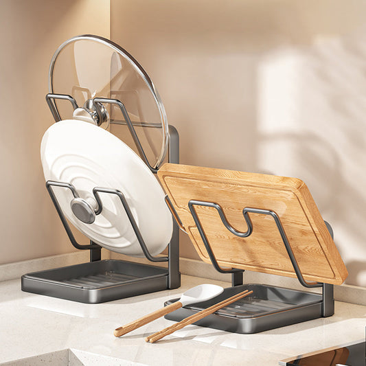 🥘 50% korting 🎉 Dekselhouder – Ruimtebesparend, stabiel en gemakkelijk schoon te maken 📦