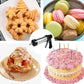 🔥HOT SALE 50% KORTING🔥Roestvrijstalen koekjespers met 13 schijven en 8 spuitmondjes