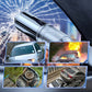 🔥FLASH SALE🔥 Auto Noodhamer & Gordelsnijder – Bliksemsnel Raam Breken, Wolfraamstalen Kop – Verborgen Gordelsnijder – Compact voor Sleutelhanger – Zwart of Rood! 🚗✨