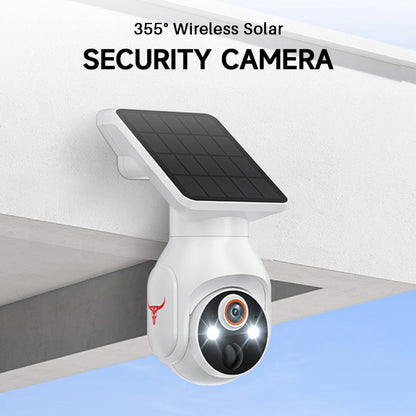 🥳2026 HOT SALE🥳💞50K+ VERKOCHT!📹⚡ Zie alles, maak je nergens zorgen over. True Wireless 355° Solar Camera – 50% KORTING!🏠🔭