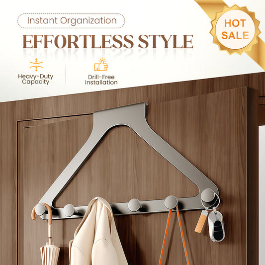 🥳2026 MEGA-AANBIEDING!🥳💞Meer dan 50.000 verkocht!💥🚪✨ Direct extra ruimte, achter elke deur. Magisch ophangrek met 6 haken – NU 50% KORTING! 🎩🔮