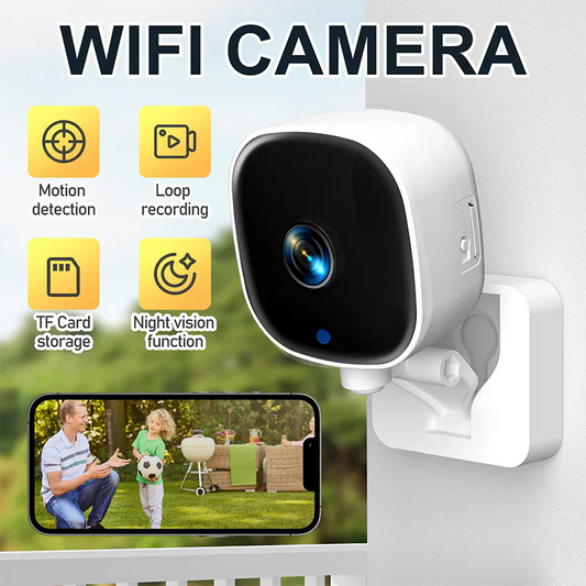 3MP 2K indoor WiFi-camera – dual band, AI kleurnachtzicht & bewegingsdetectie