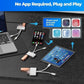 ⏰50% KORTING – LAATSTE KANS⏰ 3-in-1 USB-C Geheugenkaartlezer – SD/TF & USB 3.0, 480 Mbps – Compatibel met iOS 13+, Android, Windows & Linux – Compact & Draagbaar! 🔥