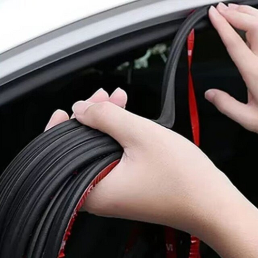 🚗50% KORTING!🔇 Zelfklevende Autodeur Afdichting – Hogedicht Rubber, Geluiddempend & Stofdicht – 5m of 10m – 14/19mm – Eenvoudig te Installeren! 🛡️✨