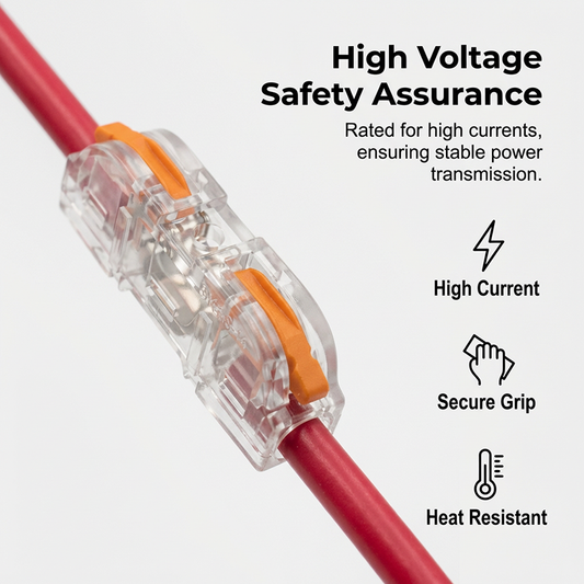 🌞Fris De Lente In Met 50% Korting!🔥Premium Herbruikbare Lasklemmen met Hendel | Veilig, Snel & Solderloos Draden Verbinden | Voor Massieve & Soepele Draad