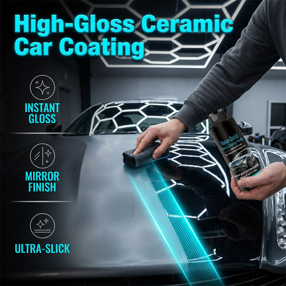 🚗Hoogglanzende Nano Keramische Coating Spray🚗 – Met Extreem Hydrofobe Formule – Ideaal voor Duurzame Lakbescherming & Showroomglans ⚡