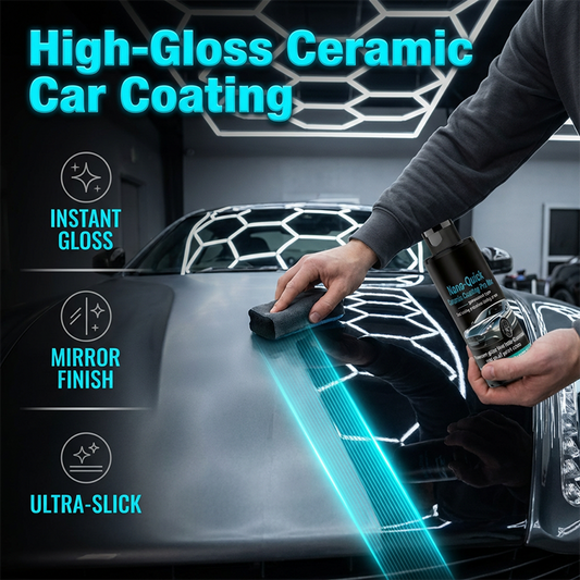 🚗Hoogglanzende Nano Keramische Coating Spray🚗 – Met Extreem Hydrofobe Formule – Ideaal voor Duurzame Lakbescherming & Showroomglans ⚡