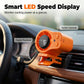 🚗💨 63% KORTING – Draagbare LED Auto Ventilator | Stil, Krachtig & Directe Verkoeling voor Onderweg ✨